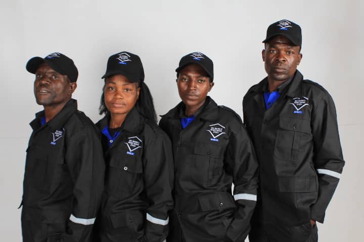 Real Trackers operations and security personnel providing professional manned security services